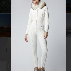 ♦️SOLD♦️Bogner Shell Ski Suit w/o Fur Trim